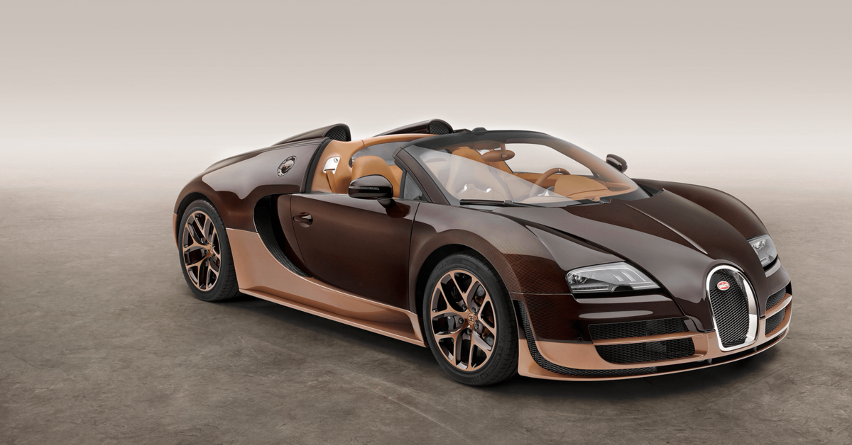 Authentic Models PCO10R Bugatti Inspired Racing Car SILVER RACER DESKTOP MODEL